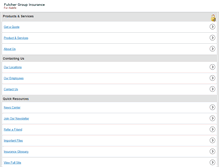 Tablet Screenshot of fulchergroup.com